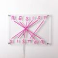 SELETTI Resist-Sister LED-Deko-Wandleuchte fuchsia