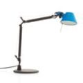 Artemide Tolomeo Micro Bicolor Tisch black/blue