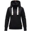 NAVAHOO Damen Kapuzensweatshirt Weicher Hoodie mit dicken Tunnelzugkordeln & Kapuze Raniaa