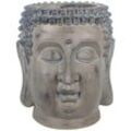 Buddha -Figurenfiguren Stand Head Buddha Gray 42x40x51cm 23723 - Signes Grimalt