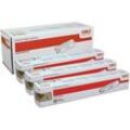 4 Oki Toner C310 C510 Serie Multipack BK C M Y 4-farbig