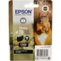 Epson Tinte C13T04F64010 Grey 478XL grau