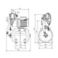 Wilo Hochdruck-Kreiselpumpe Jet HWJ 50 L 204, G 1"/Rp 1” 1,1kW 2549384