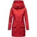 MARIKOO Damen Outdoor Winter Softshelljacke Regenjacke mit großer Kapuze Mayleen