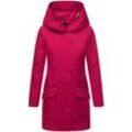 MARIKOO Damen Outdoor Winter Softshelljacke Regenjacke mit großer Kapuze Mayleen