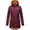 MARIKOO Damen Outdoor Softshell Jacke mit abnehmbarer Kapuze Soulinaa