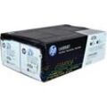 2 HP Toner CF410XD 410X schwarz