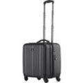 JSA Trolley-Koffer 2 in 1 41 x 24 x 38 cm Schwarz