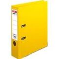 herlitz Ordner maX.file protect plus, DIN A4, Rückenbreite 80 mm, gelb