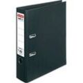 herlitz Ordner maX.file protect plus, DIN A4, Rückenbreite 80 mm, schwarz