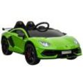 HOMCOM Kinderauto Lamborghini elektrisch 123 x 66,5 x 45,5 cm(LxBxH)