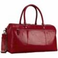 Leonhard Heyden Cambridge Reisetasche Leder 50 cm rot