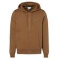 Lacoste Kapuzenjacke Herren Baumwolle, camel