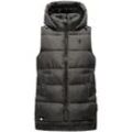 MARIKOO Damen Steppweste Bodywarmer mit Kapuze Zarinaa