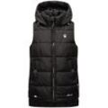 MARIKOO Damen Steppweste Bodywarmer mit Kapuze Zarinaa