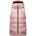 MARIKOO Damen Steppweste Bodywarmer mit Kapuze Zarinaa