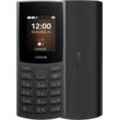 Nokia 105 4G Edition 2023 Mobiltelefon Handy (4,57 cm/1,8 Zoll), schwarz