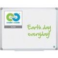 Bi-Office Earth Whiteboard Wandmontiert Magnetisch Keramik Einseitig 90 (B) x 60 (H) cm