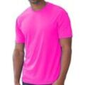 coole-fun-t-shirts T-Shirt NEON T-SHIRT Herren Gr. S- XXL Neongrün, Neongelb, Orange, Pink Neon Leuchtende Farben, rosa