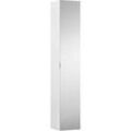 LAUFEN Space Hochschrank H4109011601001 30 x 170 x 30 cm, doppelseitiger Spiegeltür, weiß matt