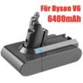 6400mAh Für Dyson V6 Ersatzakku DC58 SV03 DC74 DC62 DC61 Fluffy Vakuum