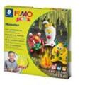 STAEDTLER Modelliermasse FIMO® kids Monster mehrfarbig