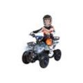 Elektro-Kinderquad Torino, 1000 Watt, Pocket-Quad mit Scheibenbremsen, 25 km/h, 3 x 12-Volt-Batterie (Blau Polo)