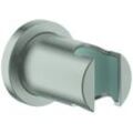 GROHE Wandbrausehalter Rainshower 27074 nicht verstellb. Rosette rund supersteel, 27074DC0 27074DC0