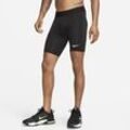 Nike Pro lange Dri-FIT Fitnessshorts für Herren - Schwarz