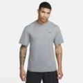 Nike Hyverse vielseitiges Nike Dri-FIT UV Kurzarm-Oberteil für Herren - Grau