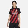 Eintracht Frankfurt 2023/24 Stadium Home Nike Dri-FIT Fußballtrikot für Damen - Schwarz