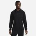 Nike Dri-FIT Fleece-Fitness-Pullover für Herren - Schwarz