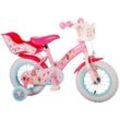 TPFSports Disney Princess Kinderfahrrad - Mädchen - 12 Zoll - Rücktritt + Handbremse - Pink