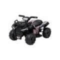 Kinder-Elektroauto Jumpy, Kinderquad, 18 Watt, Bremsautomatik, LED-Lichter, Daumengas, Soundmodul (Camouflage)