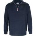 Terrax Workwear - Terrax Troyer Pullover dunkelblau Gr. l - Blau