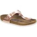 Birkenstock - Gizeh sfb metallic kupfer Gr. 35 schmale Weite - braun