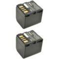 2x Trade-Shop Kamera Akku 2800mAh ersetzt jvc BN-VF707 BN-VF714 BN-VF733 BN-VF-707 BN-VF-714 BN-VF-733 BNVF707 BNVF714 BNVF733 für GR-X5 GZ-MG20