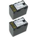 2x Trade-Shop Kamera Li-Ion Akku 2900mAh für jvc GY-HM-100 GY-HM-100E ersetzt jvc BN-VF808 BN-VF808U BN-VF815 BN-VF815U BN-VF823 BN-VF823U BNVF808