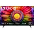 LG 43UR80006LJ LED-Fernseher (109 cm/43 Zoll, 4K Ultra HD, Smart-TV, UHD,α5 Gen6 4K AI-Prozessor,HDR10,AI Sound Pro,Filmmaker Mode), schwarz