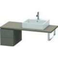 Duravit L-Cube Unterschrank für Konsole Flanell Grau Seidenmatt 320x547x400 mm - LC583509090 LC583509090