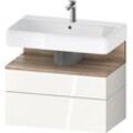 Duravit Qatego Waschtischunterbau wandhängend Weiß Hochglanz 790x470x590 mm - QA4394055220010 QA4394055220010