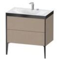 Duravit XViu c-bonded Set bodenstehend Leinen Matt 800x480x610 mm - XV4710EB275P XV4710EB275P