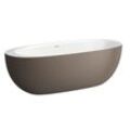 LAUFEN freistehende Badewanne ALESSI 800x1850x590 Sentec H2209721660001