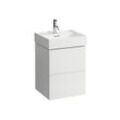 LAUFEN Waschtischunterschrank Kartell f.WT H810332 2 Schubladen 600x480x450 weiß matt, H407509033640 H4075090336401