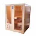 Neuesbad finnische Sauna 152x152x190cm, Hemlock, 3 Personen NB1H603301