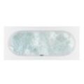 Villeroy & Boch Loop & Friends rechteckige Badewanne, mit Whirlpoolsystem Hydropool Comfort (HC), 18 UHC180LOF2A1VRW