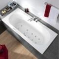 Villeroy & Boch Loop & Friends rechteckige Badewanne, mit Whirlpoolsystem Airpool Comfort (AC), inkl UAC180LOF2B1V01