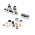 Terma Set Thermostat Verbundeckventill 50 mm CYLINDER GZ 1/2"-Ø16x2, Ø15 links, WRZT5G1-CR, Chrom WRZT5G1-CR