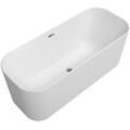 Villeroy & Boch Badewanne Finion Zulauf Design-Ring Emotion-Funktion verchromt White Alpin, 177FIN7N 177FIN7N100V101