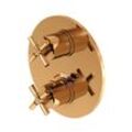 Steinberg Unterputzthermostat mit 2-Wege Umsteller, rose gold, 25041333RG 25041333RG